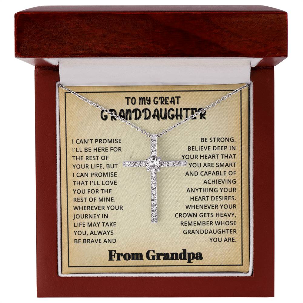 To my Great Granddaughter