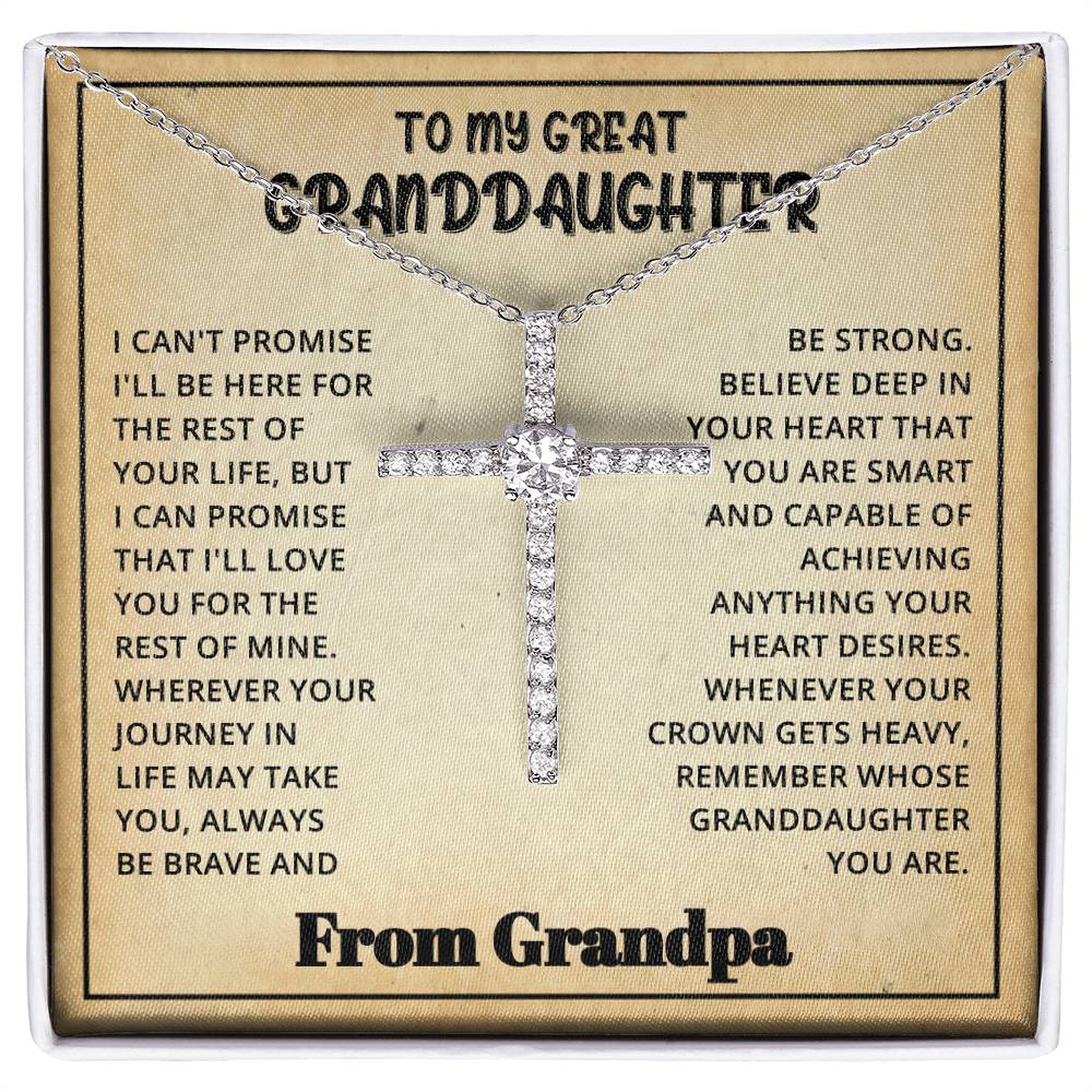 To my Great Granddaughter